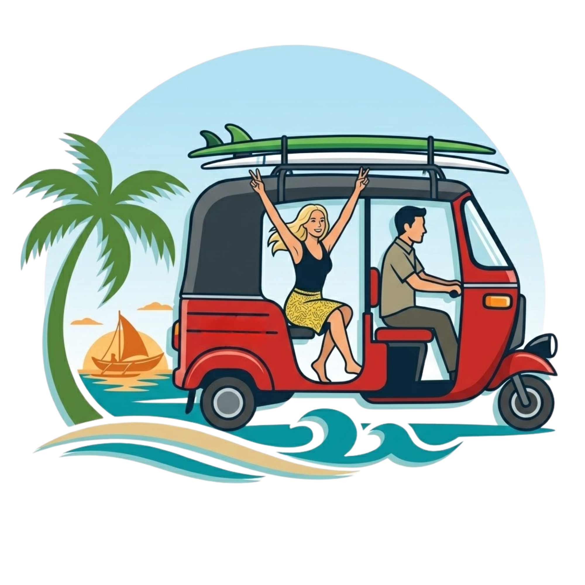 Tuk Tuk Rental Tangalle logo
